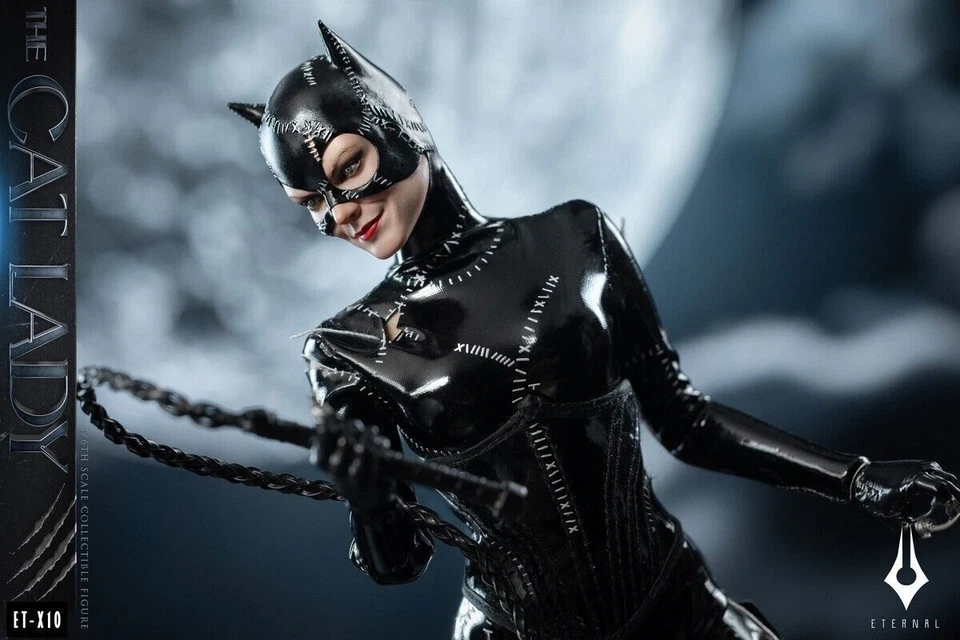 ETERNAL ET-X10 1/6 Cat Lady Selina Collectible Female Action Figure Model Toy - Image 3 of 4