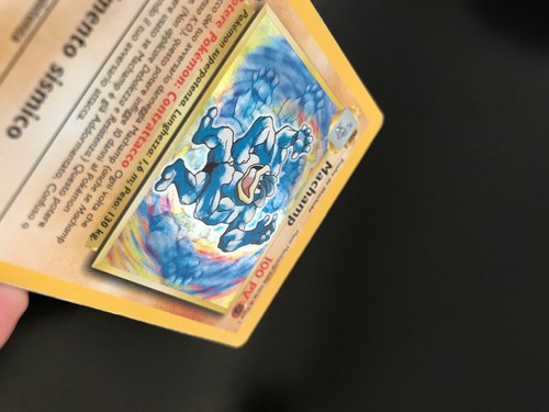 Machamp 8/102 Holo Rare First edition Italian - Picture 3 of 6