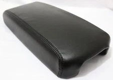 Black Center Console Lid Armrest Cover Synthetic Leather For 13-18 Nissan Altima