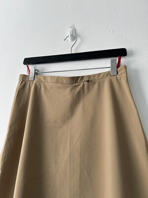 Prada Sport Beige Wide Nylon Skirt - Size 40 | eBay