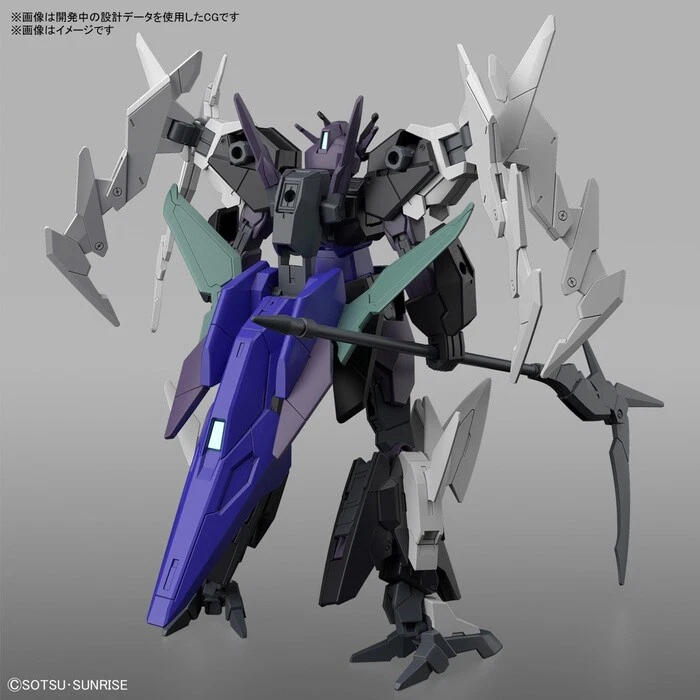 GUNDAM - 1/144 Plutine Model Kit HGGBM # 006 Bandai - Immagine 3 di 4