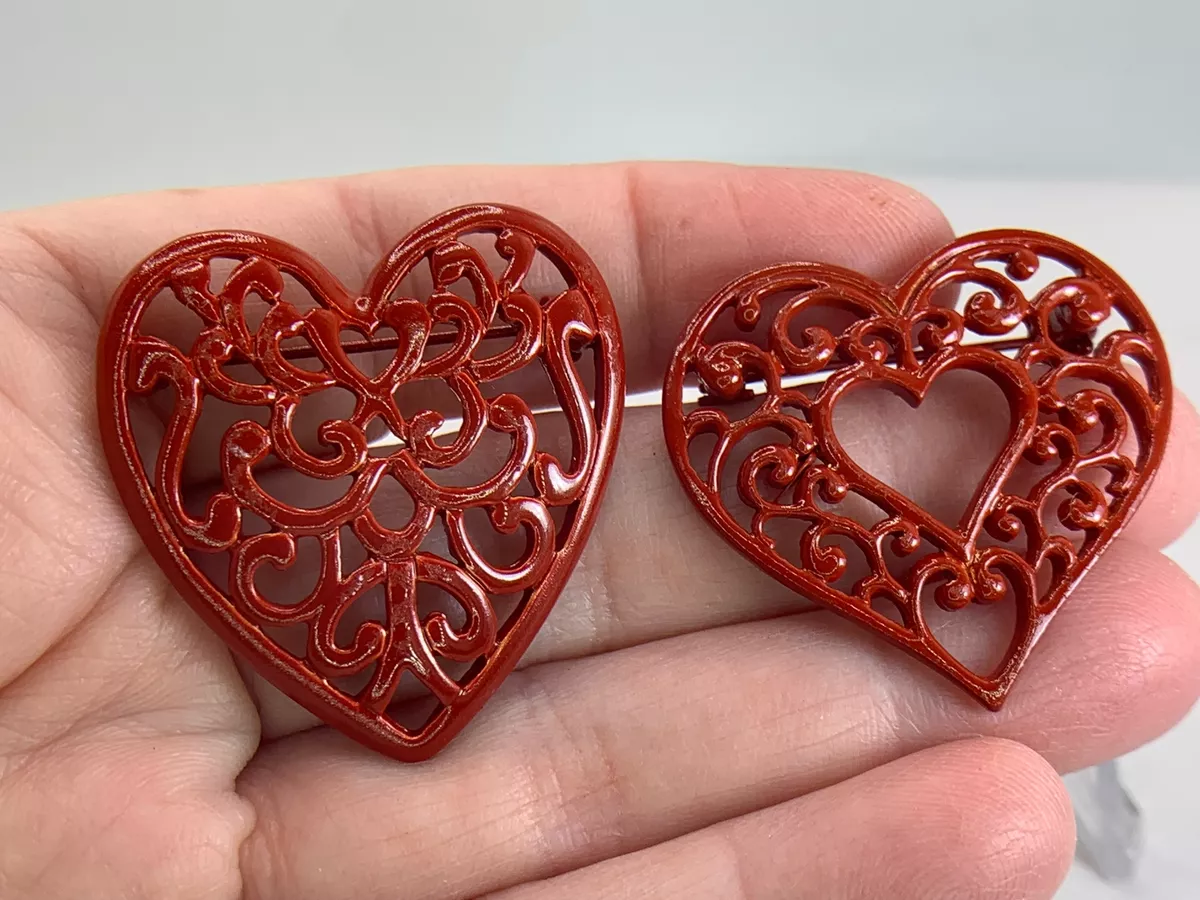 Valentine brooch deals