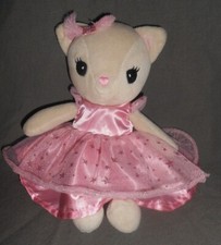 H & M KATZE MAUS IM ROSA KLEID KUSCHELTIER