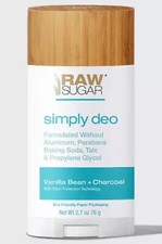 Raw Sugar Simply Deo Vanilla Bean & Charcoal ...
