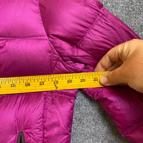 Eddie Bauer First Ascent Jacket Womens M Purp EB800 Goose Down Insulated Puffer - Picture 3 of 9