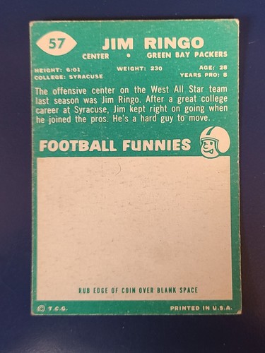 Tarjetas de fútbol americano Topps 1960 completan tu conjunto que elijas elegir cada una #1 - 132 - Imagen 93 de 229
