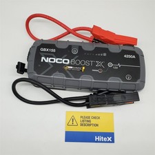 NOCO Boost X GBX155: 4250A UltraSafe Jump Starter   12V GBX155 -NOT WORKING-