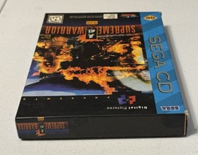 Supreme Warrior (Sega CD) 2 Discs - W/sticker and Insert