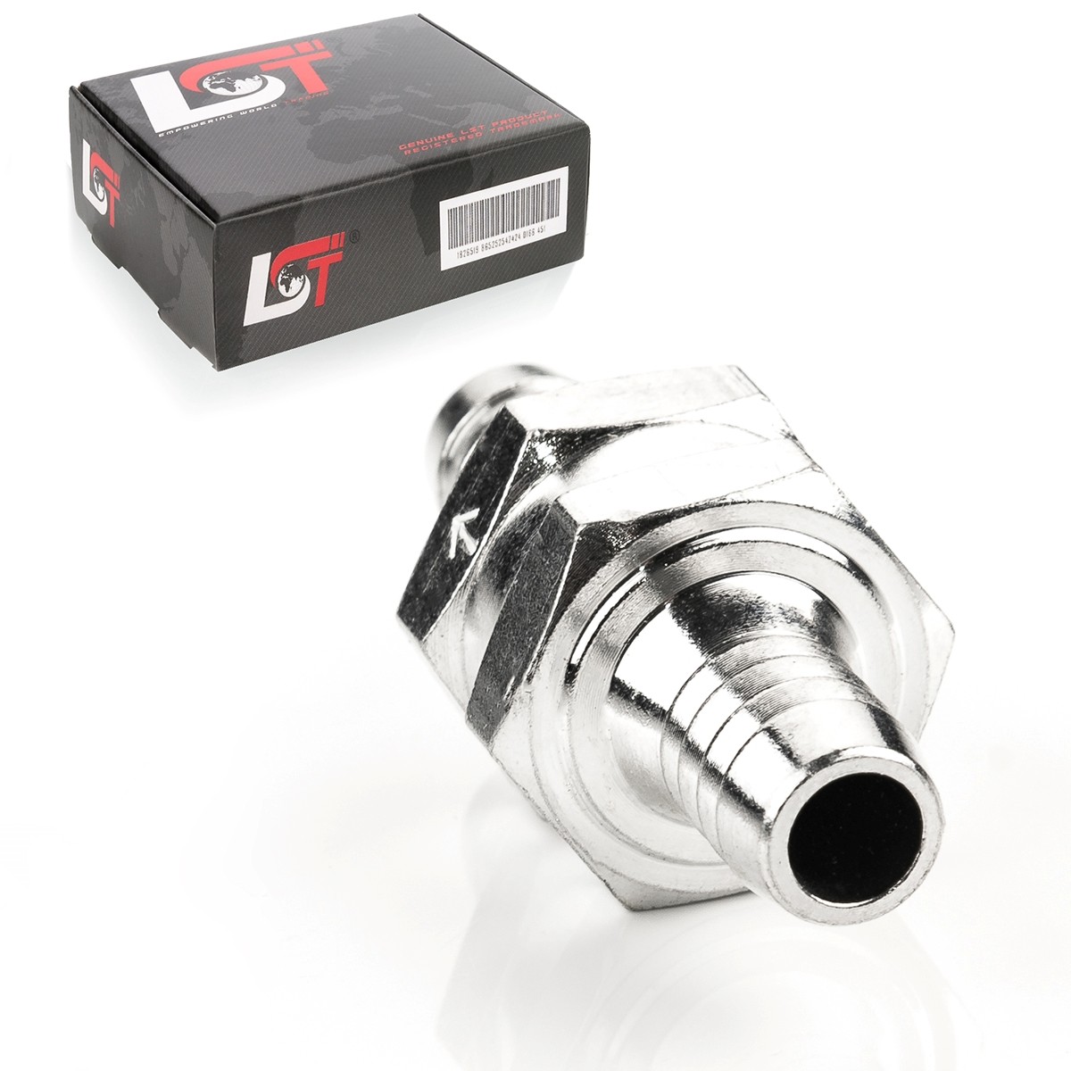 Hand pump transfer pump fuel straight Ø 10mm valve aluminum for DAIMLER