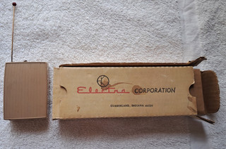 Vintage 1960's Electra Corporation Little Tiger Police Scanner In Original box