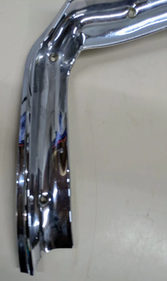 1966 Chrysler 300 New Yorker Front Fender to Bumper Trim OEM 2579563 LH Left - Image 4 of 4