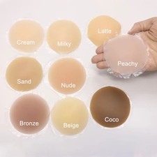 1pc Silicone Nipple Cover Reusable Adhesive Breast Pad Pasties For Bikini Dress