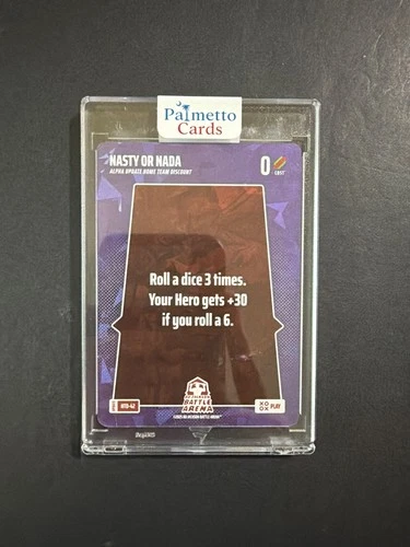 Nasty Or Nada Alpha Blast Edition Bo Jackson Battle Arena 0 Cost Play HTD-42