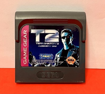 🕹️ Sega Game Gear T2 Terminator 2 Judgment Day Cartridge w/ Case