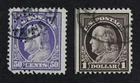 CKStamps: US Stamps Collection Scott#422 Perfin, 423 Used