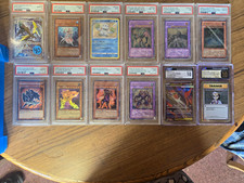 Pokemon & Yu-Gi-Oh! TCG Graded Card Lot - 44 Slabbed Cards, English Holo And Jap