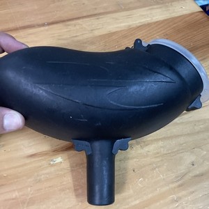 Thirty Two 32 Degrees Black Flip Top Paintball Hopper