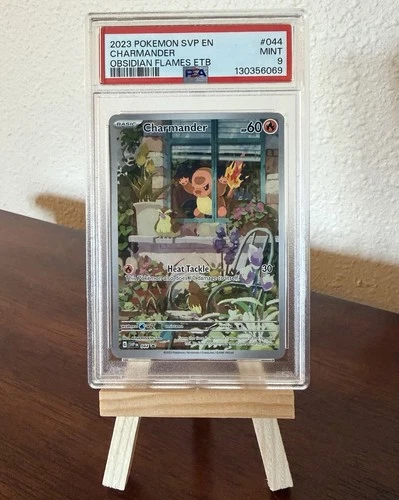 Pokémon Charmander 044 Promo Holo PSA 9 2023 Scarlet & Violet SVP Card