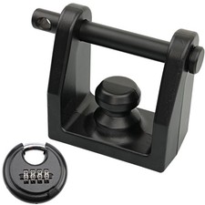 Tl-20 Hitch Lock For Bulldog Style Couplers Combination Lock Heavy-duty Trailer