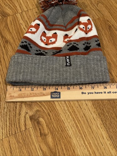 kavu fox Print/paws beanie - Picture 8 of 8