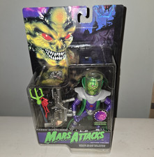1996 Mars Attacks PAEEC Overlord w/Brain Blaster and Night Glow Missiles Sealed