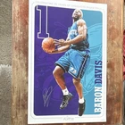 Baron Davis Signed Poster Charlotte Hornets