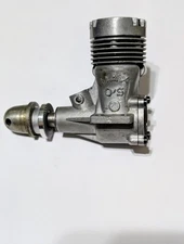 O S MAX 25 CONTROL LINE ENGINE W/NEW PARTS, GOOD COMPRESSION