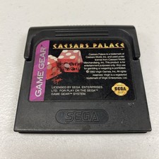 Caesars Palace Sega Game Gear 1993 (Game Only)