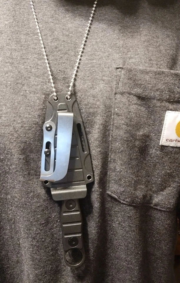 Cuchillo de hoja fija de 7,5" funda Full Tang bolsillo EDC cuchillo de cuello ENVÍO GRATUITO Foto 4 de 4