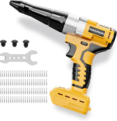 Electric Rivet Gun Compatible with 20V MAX Battery (Tool Only), Brushless Automa