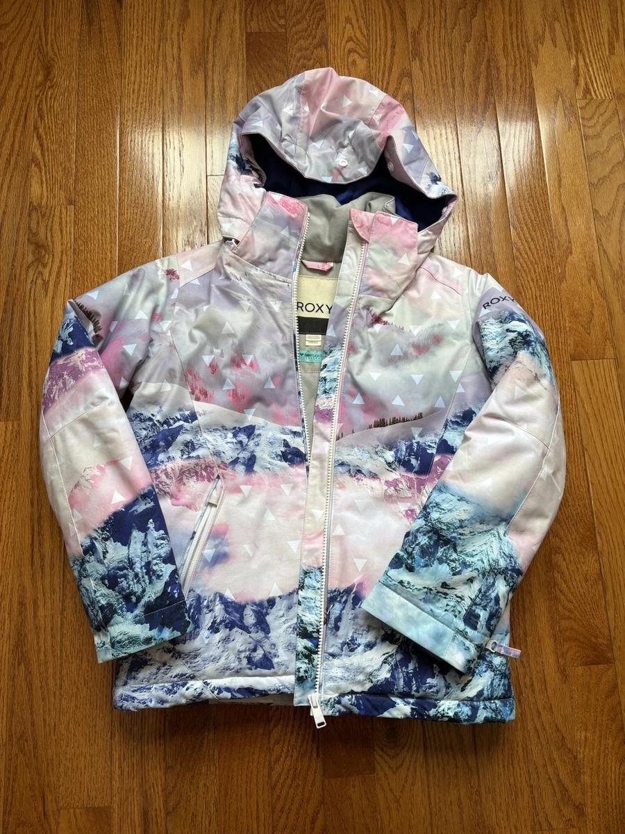 スノーボード Roxy Girls Brand New Ski Jacket ROXY Girls' Ski Jacket Multicolor Outerwear for sale | eBay