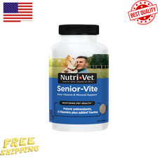 Senior-Vite Chewables for Dogs - Daily Vitamin and Mineral Support for Senior Do