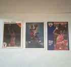 Fleer NBA 1990-91 Hoops/Fleer 3 Card Lot Michael Jordan Bulls #5 #29 #358