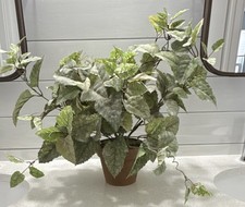 Artificial Ivy Leaf  Foliage Houseplant Green Plastic Floral Garden Decor