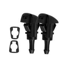 Front Windshield Washer Nozzles, Washer Nozzle Kit, Washer Spray Jet Kit 2PCS