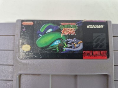 TMNT Tournament Fighters Super Nintendo SNES Authentic & Tested