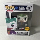 Funko Pop! 8-Bit DC The Joker #11 Chase Limited Edition Gamestop Exclusive Vinyl