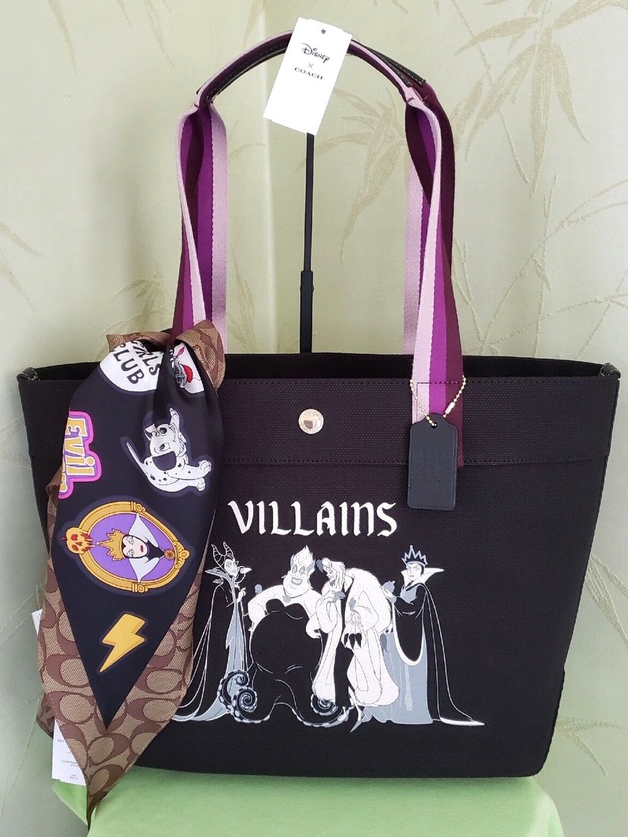 Coach, Bags, Nwt Coach Disney Villains Handbag