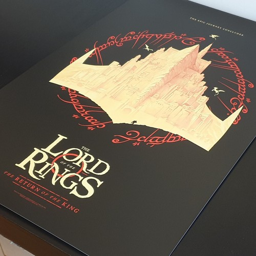 LOTR Art Print - The Return of the King - Standard Edition of 275 - 2022 - Picture 8 of 11