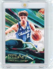2021-22 Panini Court Kings LaMelo Ball #5 RC STATE OF THE ART HORNETS