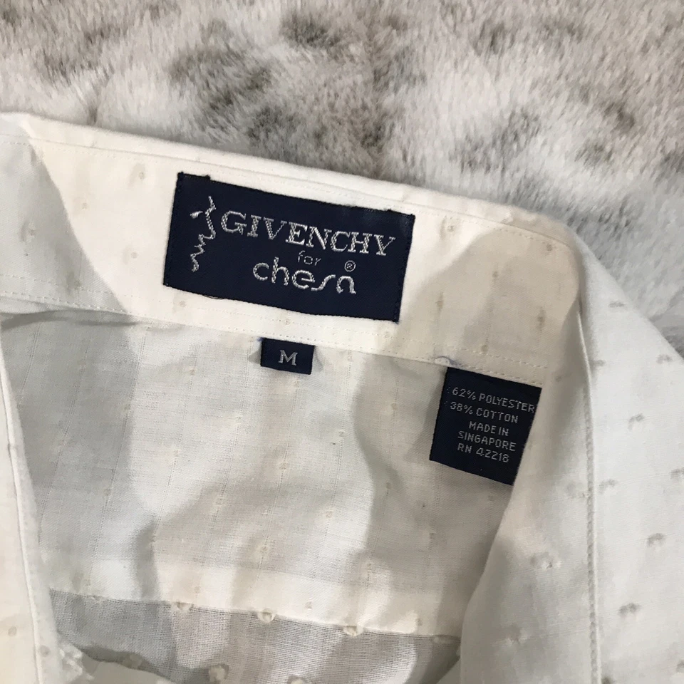 Винтажный Givenchy для Chesa рубашка мужская средний диско платье дизайнер 70-х 80-х редкая - Изображение 2 из 4