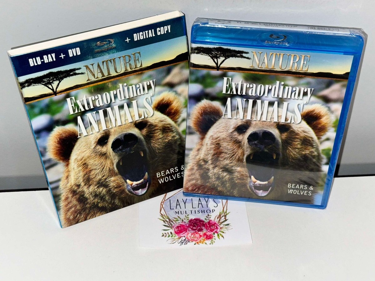 その他 Nature: Extraordinary Animals: Bears &amp; Wolves [Blu-ray] Amazon.com: Nature: Extraordinary Animals - Bears & Wolves (Two