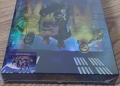 Novamedia NE#015 Guardians of the Galaxy 3D+2D Steelbook Blu-Ray Full Slip B NEW - Picture 6 of 6