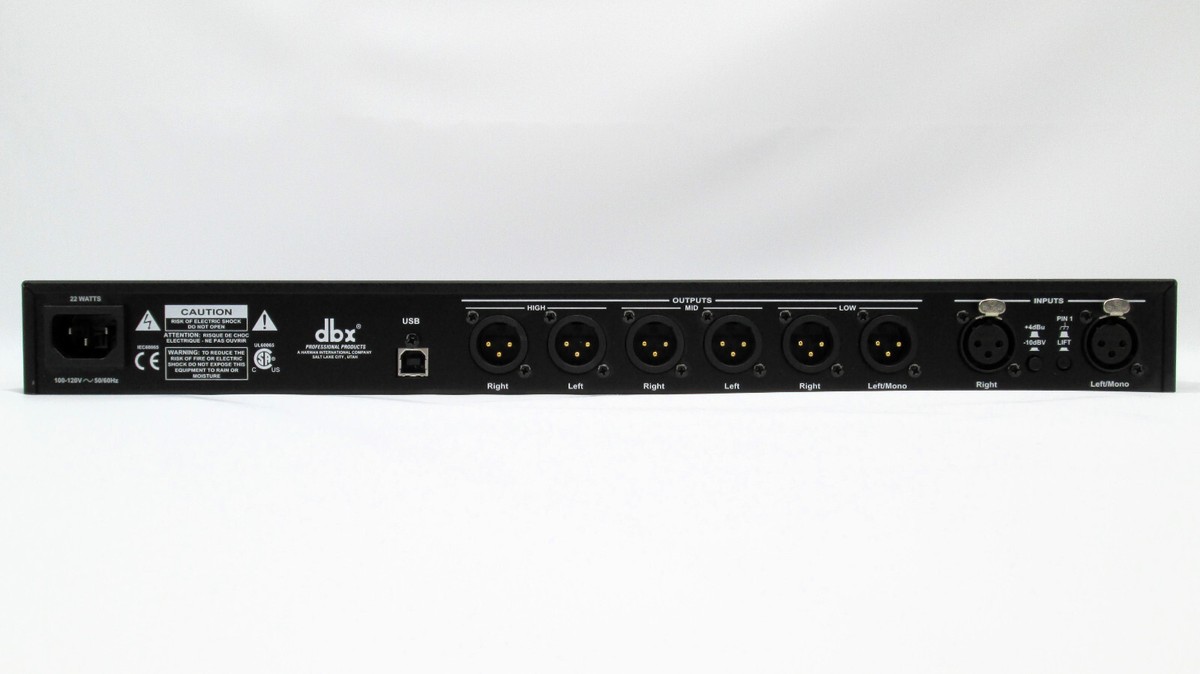 スピーカー・ウーファー DBX sound speaker system dbx LP-204 dbx DBXPA+V DriveRack PA+ Complete Loudspeaker Management