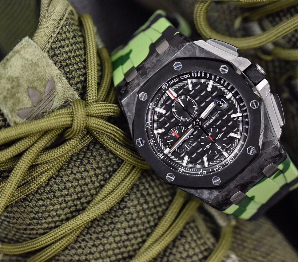 Audemars Piguet Royal Oak Offshore Carbon Ceramic Green