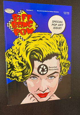 BIFF BANG POW #3 (Paisano Comics 1992) -- Jessica Abel -- VF+