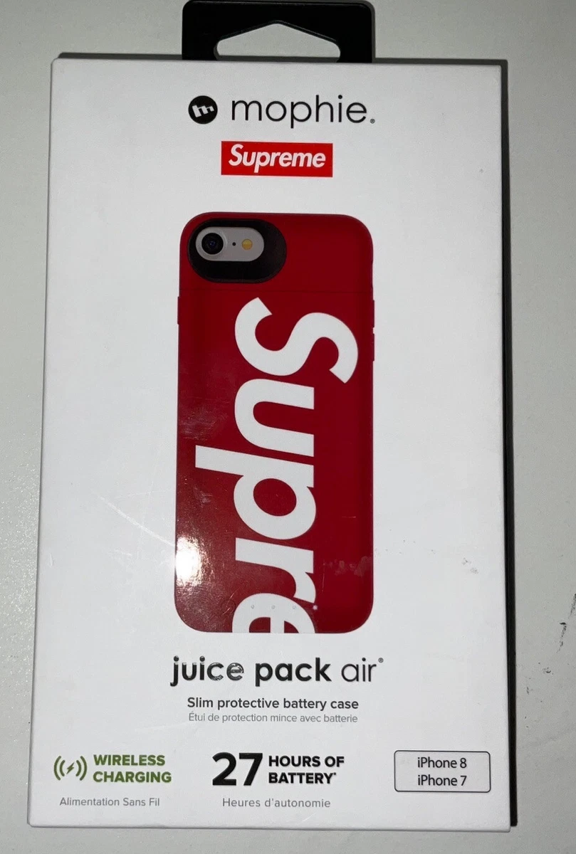 red supreme phone case