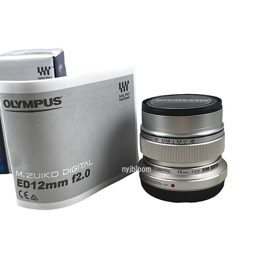 New OLYMPUS M.Zuiko Digital ED 12mm f/2.0 Lens - SILVER - Micro Four Thirds Moun - Picture 5 of 10