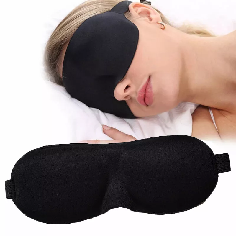 3D Sleep Eye Mask Travel Sleeping Aid Blindfold Travel Relax Padded Masks