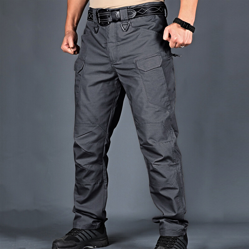 Solider Tactical Waterproof Work Trousers Men Cargo Pants Combat Hiking